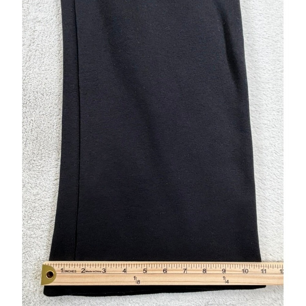 Ed Hardy Tiger Graphic Sweatpants Black Wide Leg Womens XS Retro Gold Foil Y2K - Picture 12 of 12